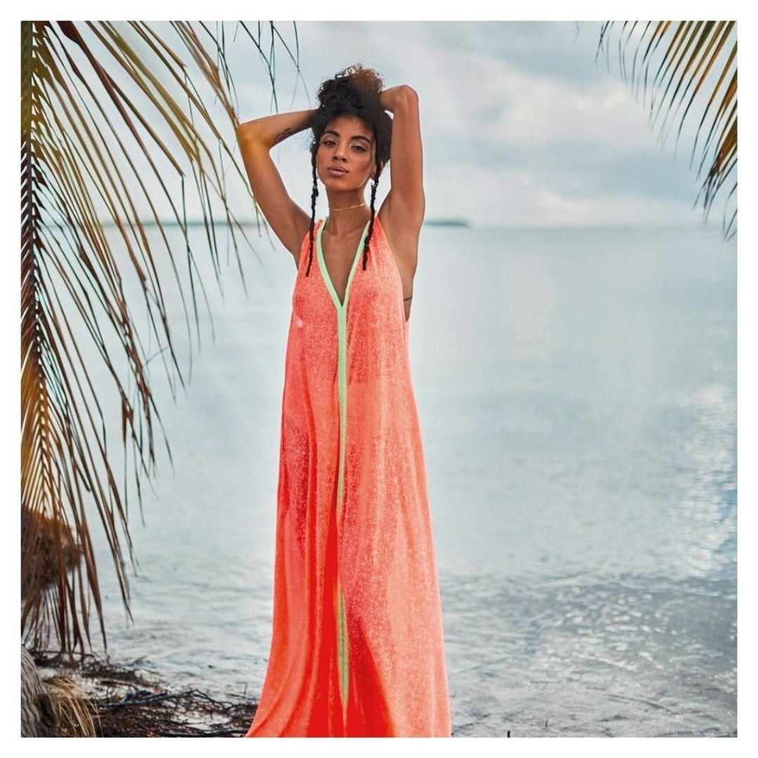 Cosmopolitan's Best Pool Cover-Ups Featuring Our V-Neck Flare Dress