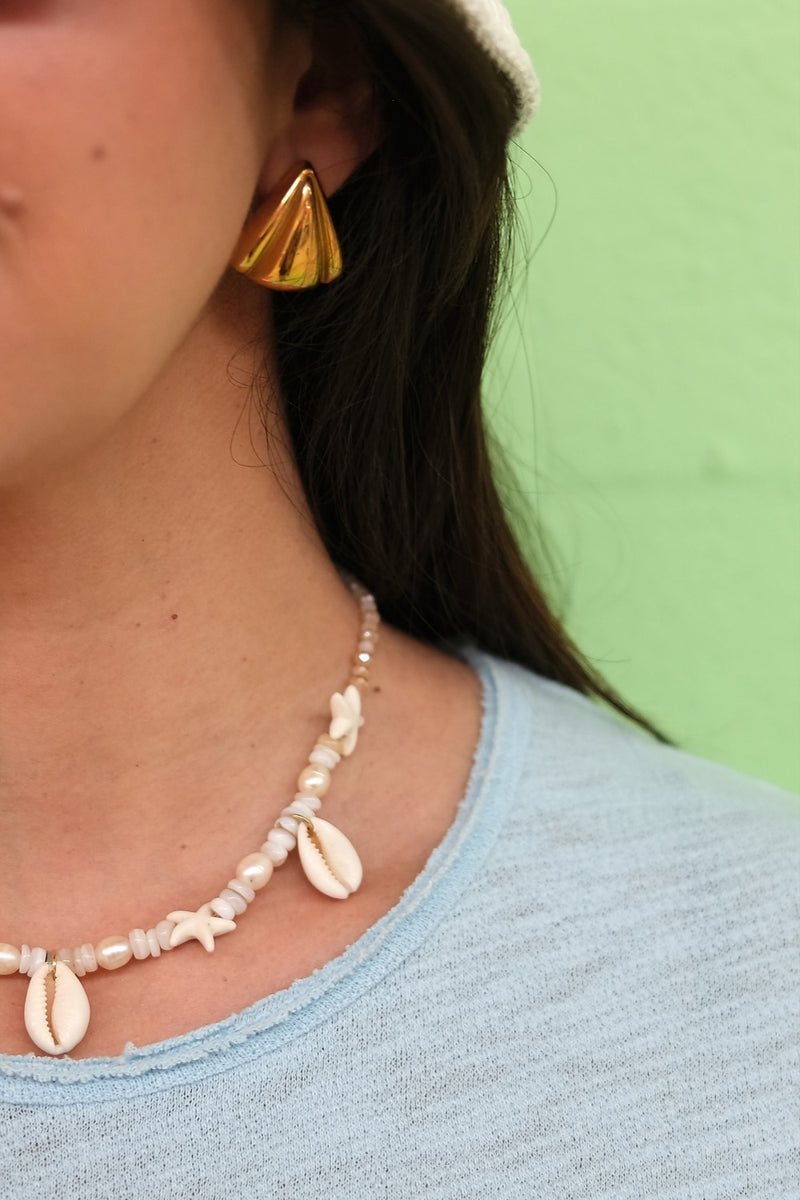 Pukka Shell Necklace– pītusa