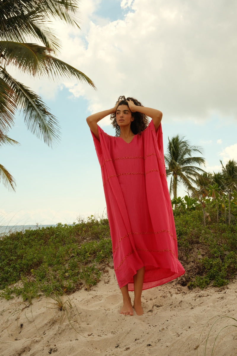 Zigzag Beaded Kaftan– pītusa