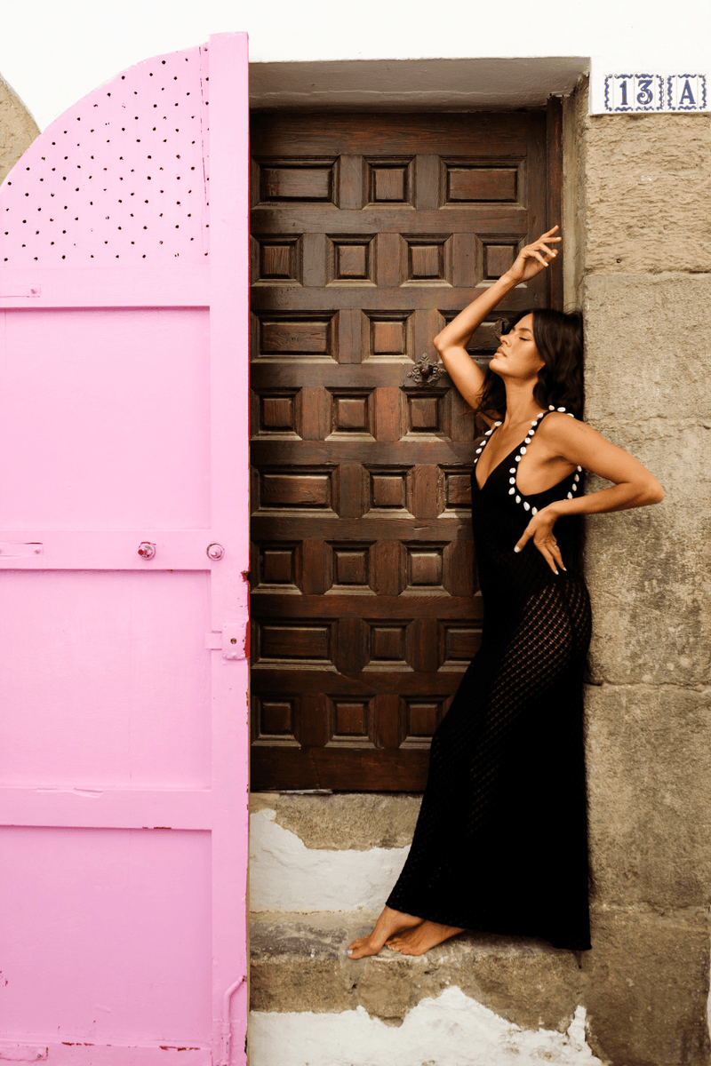 Puka Shell Crochet Dress– pītusa