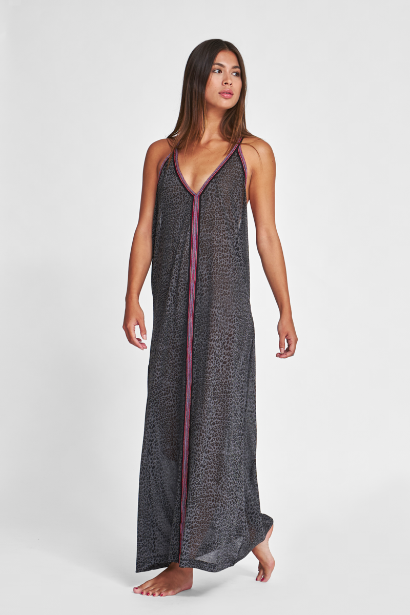 Cheetah sundress deals