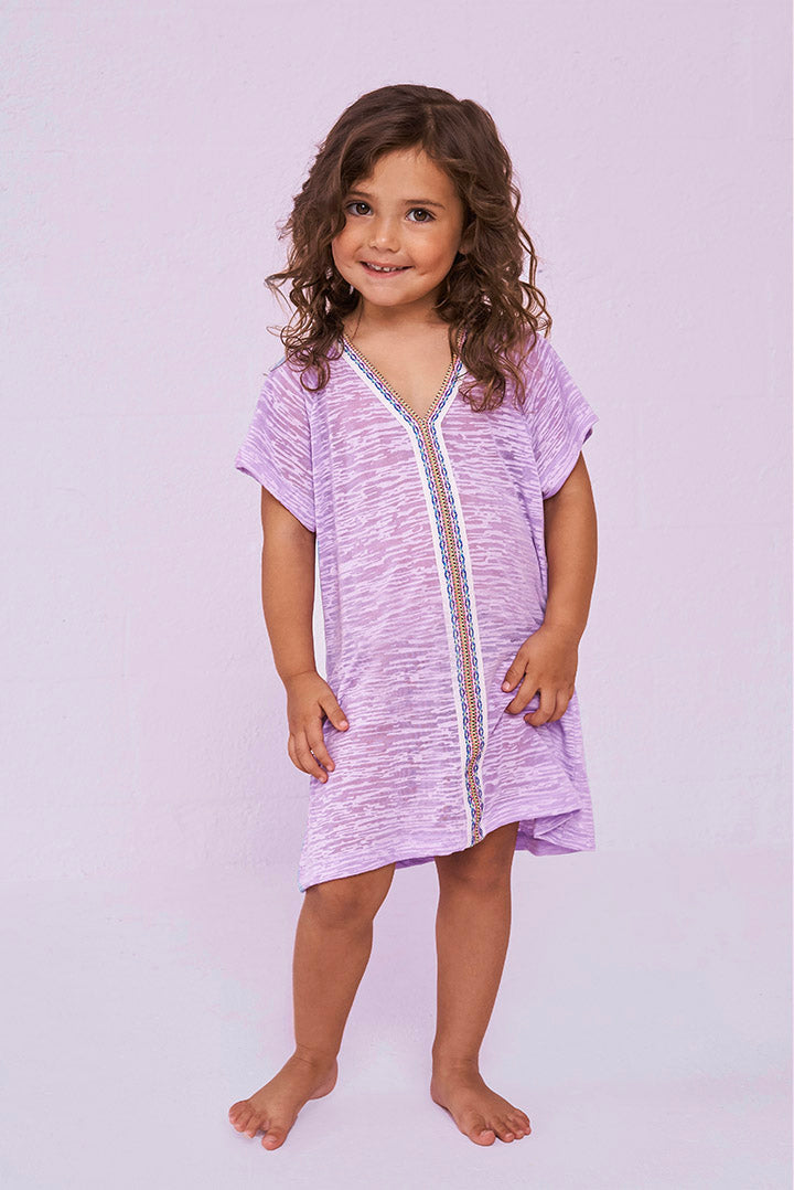 pitusa mini abaya dress Kids Abaya Hot Pink / 6