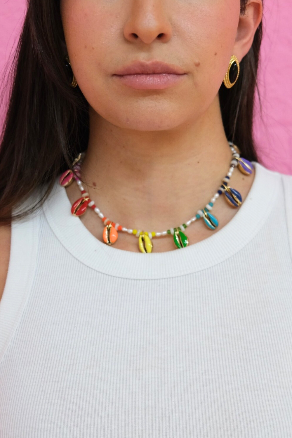 Pukka Shell Necklace– pītusa