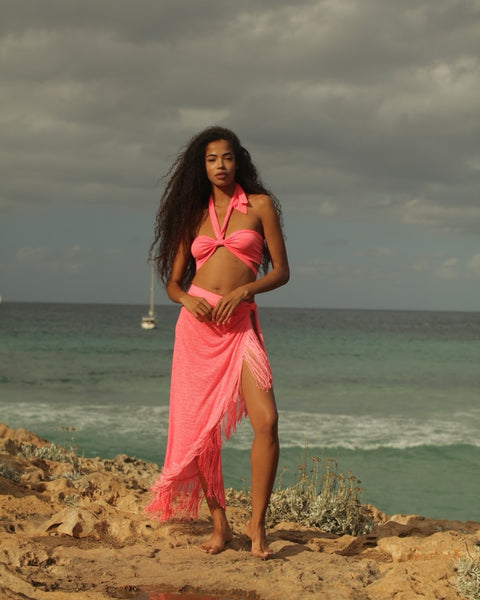 Double Tie Bandeau Top