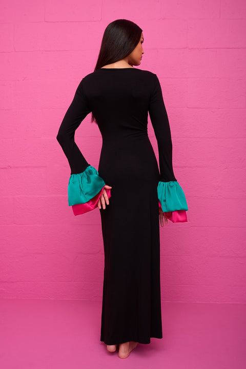 Alara Knotted Cutout Dress