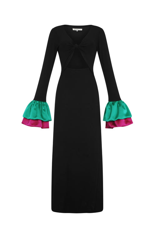 Alara Knotted Cutout Dress