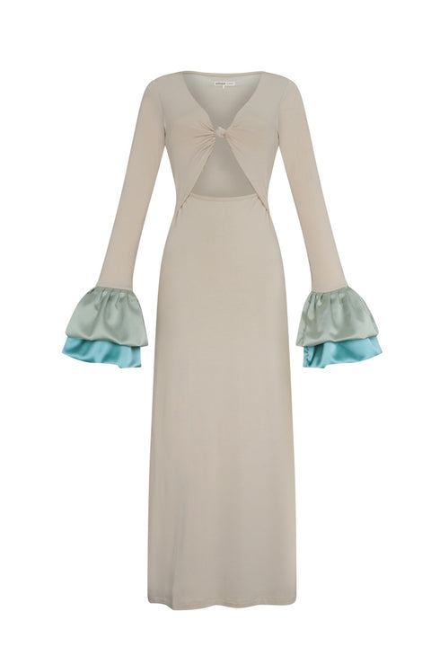 Alara Knotted Cutout Dress