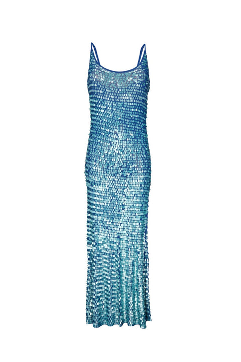 Ariel Sequin Slip Dress