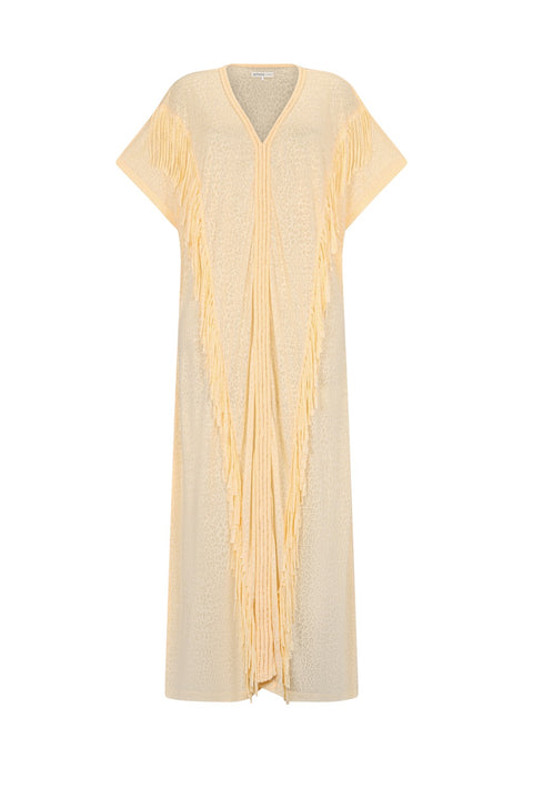 Braided Fringe Abaya