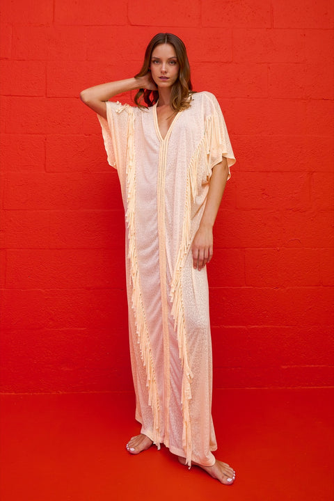 Braided Fringe Abaya