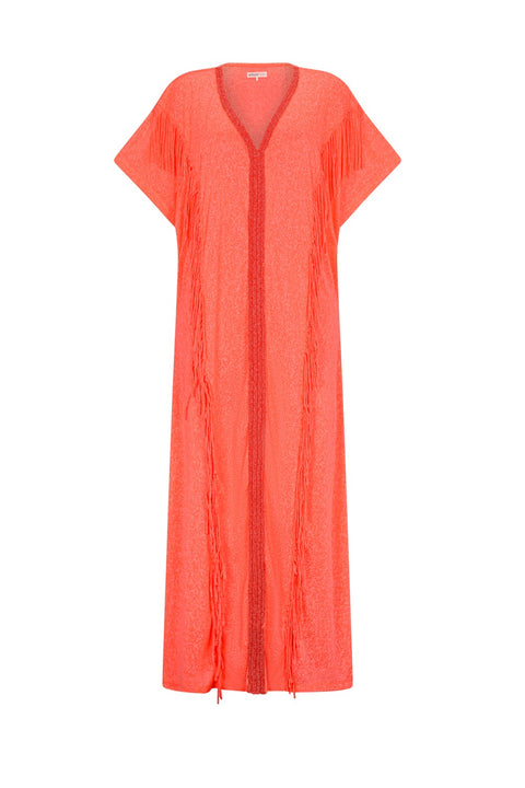 Braided Fringe Abaya