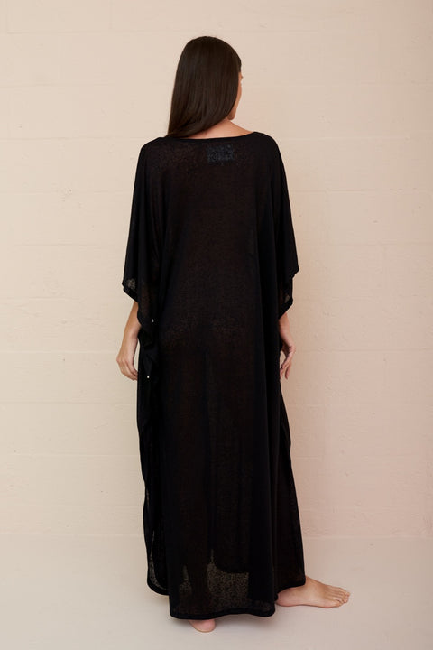 Caftán trenzado delantero