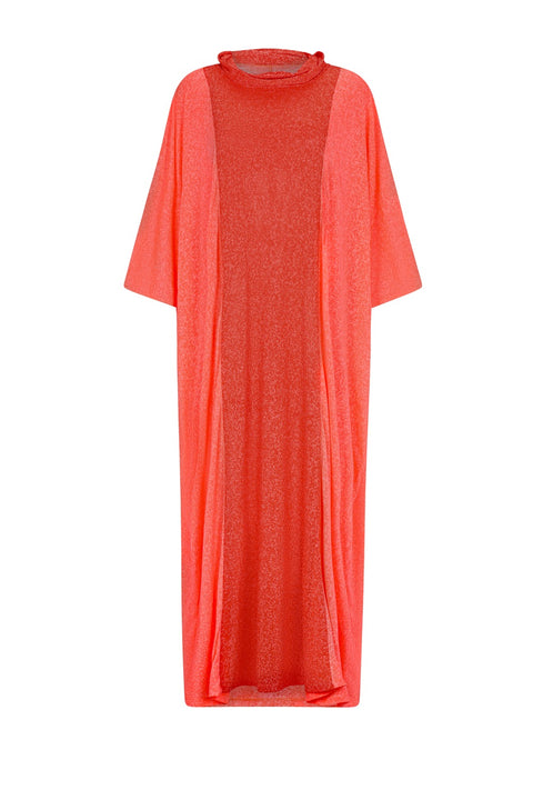 Colorblock Cowl Neck Kaftan