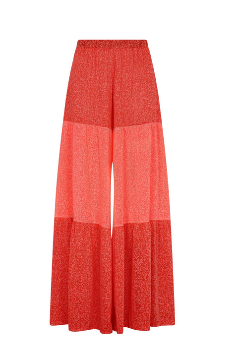 Colorblock Palazzo Pants