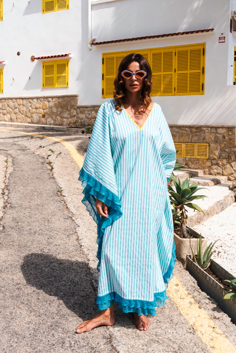 Colorblock Ruffle Sevillana