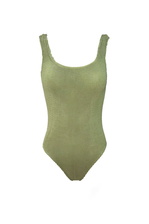Maillot de bain une pièce froissé