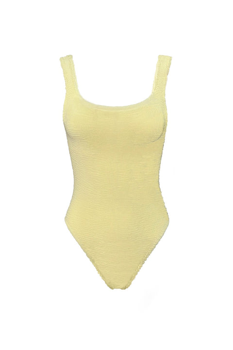 Maillot de bain une pièce froissé