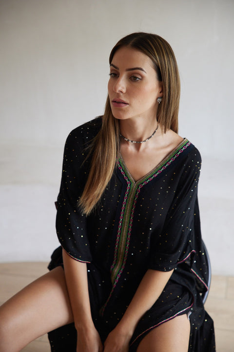 Thobe de lentejuelas