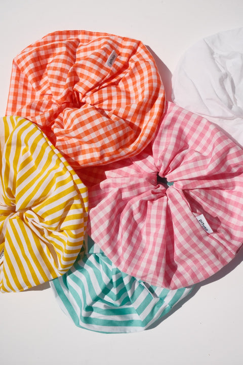 Oversized Popelina Scrunchies