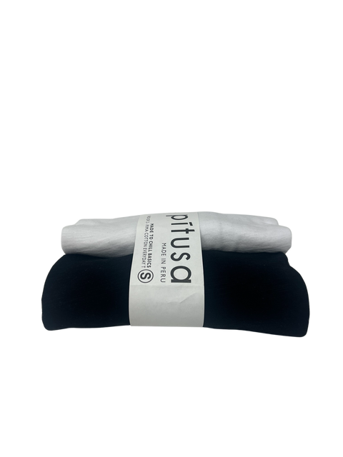 Lot de 2 t-shirts unisexes basiques