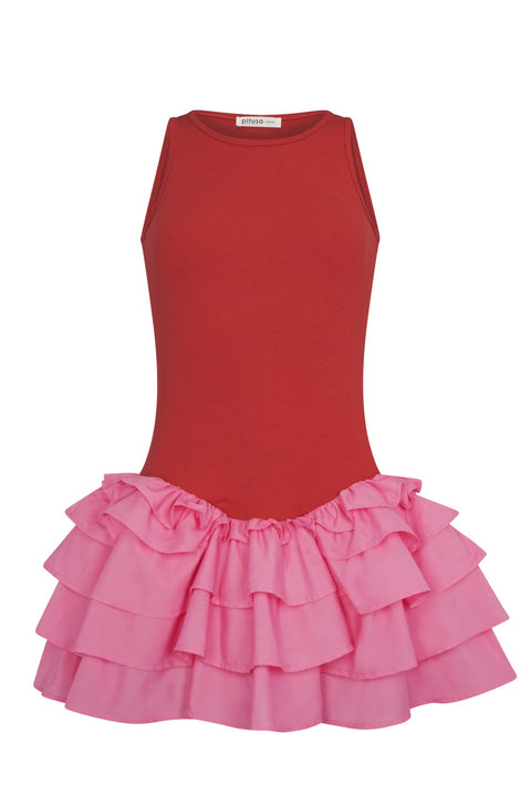 Jupiter Ruffled Mini Dress