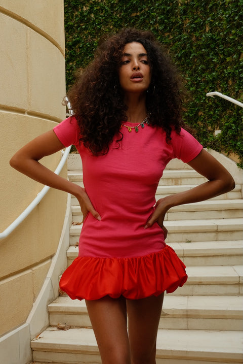 Luna Cloud Mini Dress