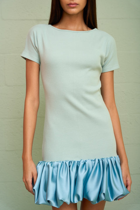 Luna Cloud Mini Dress