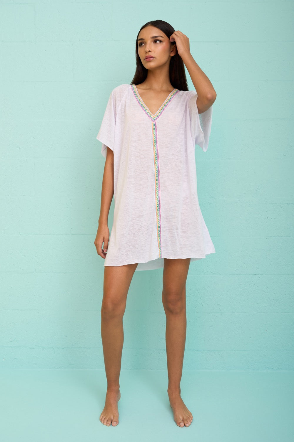 Mini Abaya Beach Dress main image 1