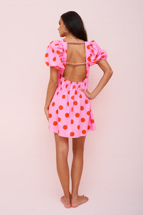 Robe nuisette à pois