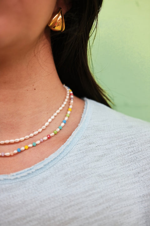 Handmade Pearl Necklace