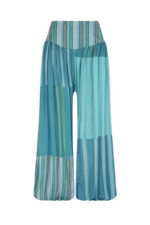 Patchwork Aladdin Pants