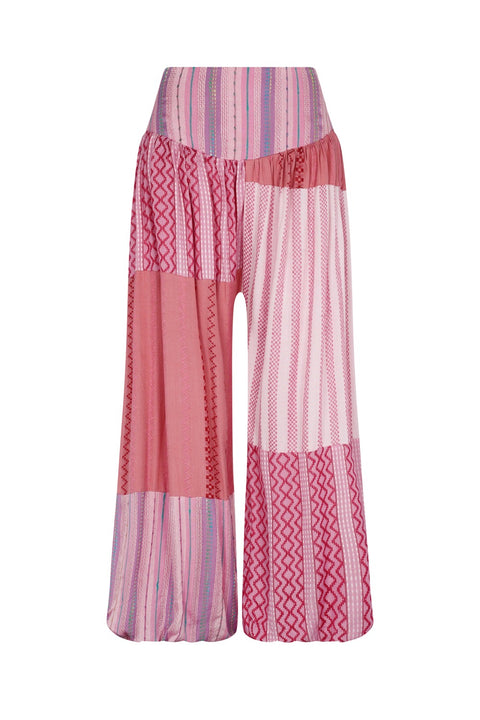 Patchwork Aladdin Pants