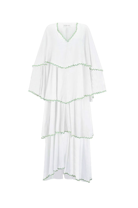 Soleil Beaded Tiered Kaftan