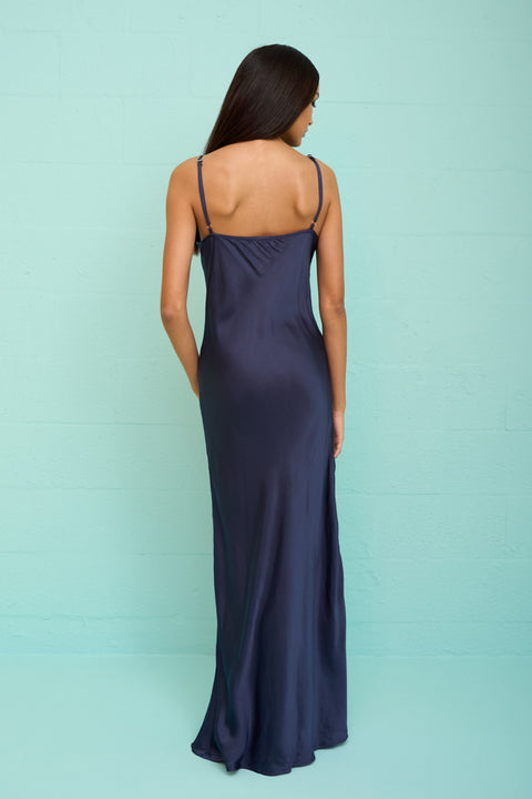 Sirena Satin Slip Dress