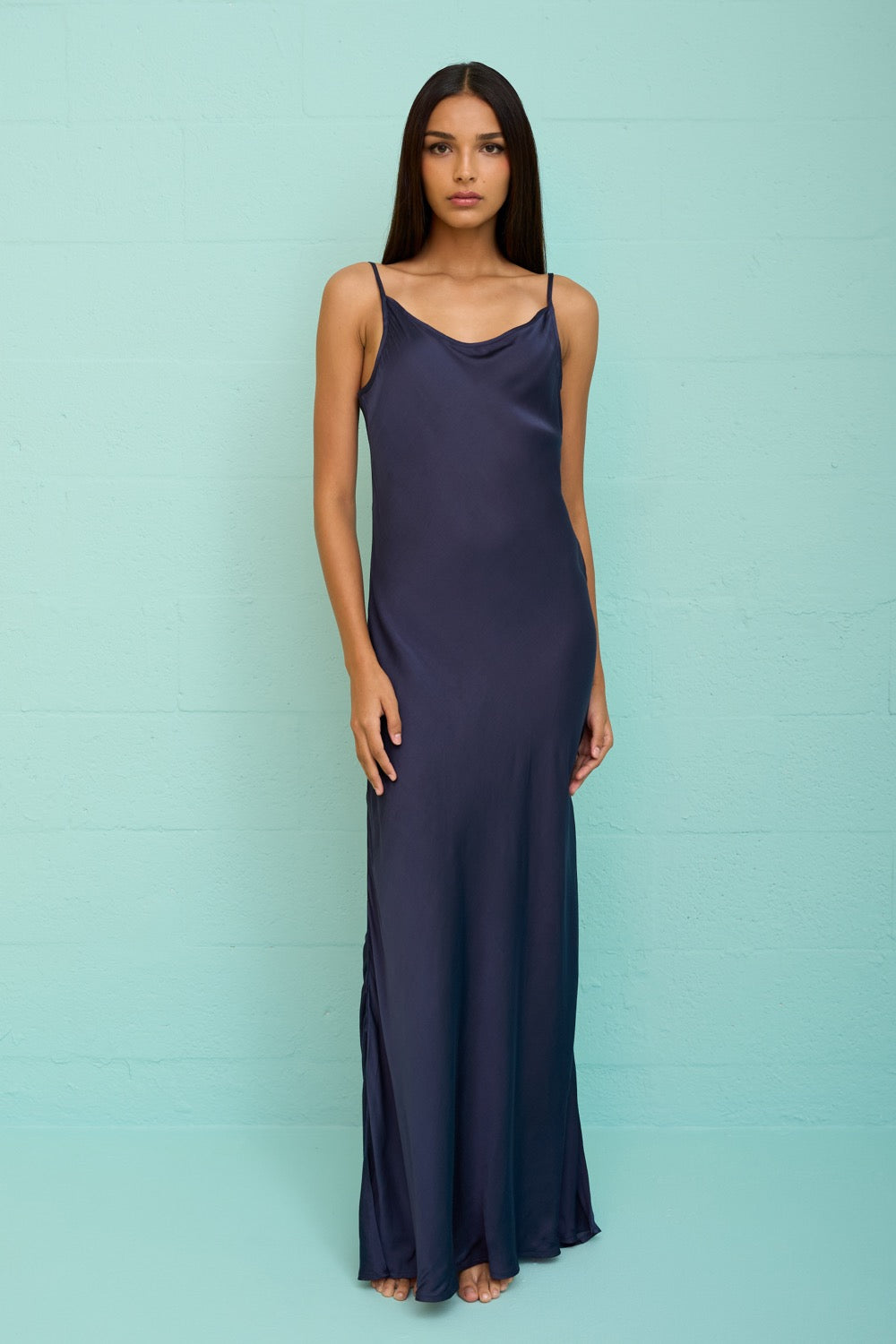 Sirena Satin Slip Dress– pītusa