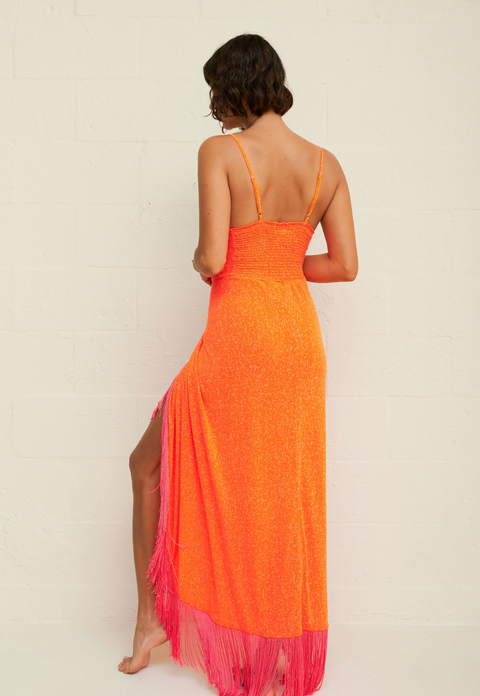 Knotted Cutout Dress