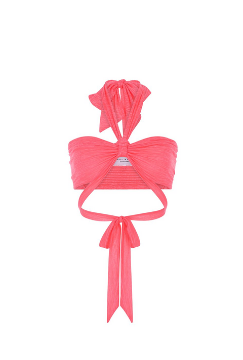 Double Tie Bandeau Top