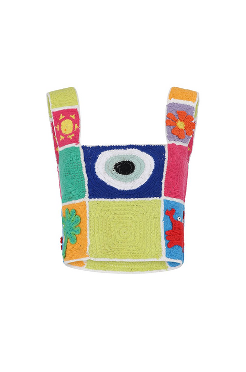 Crochet Patchwork Top