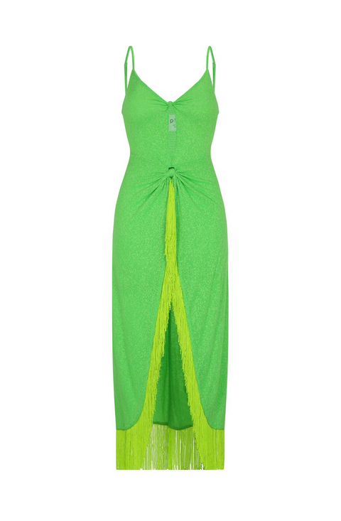 Knotted Cutout Dress