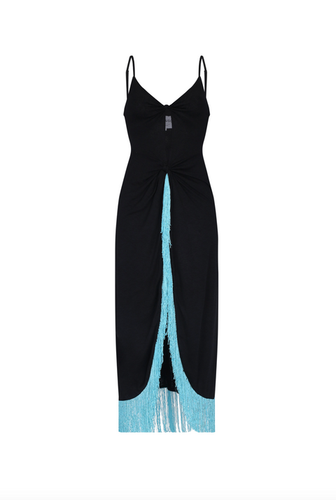 Knotted Cutout Dress