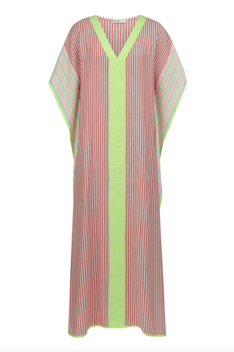 Contrast Striped Thobe