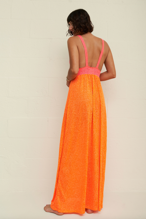 Colorblock Siren Dress