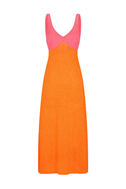 Colorblock Siren Dress