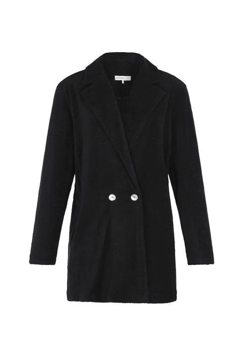 Terry Cloth Blazer Dress