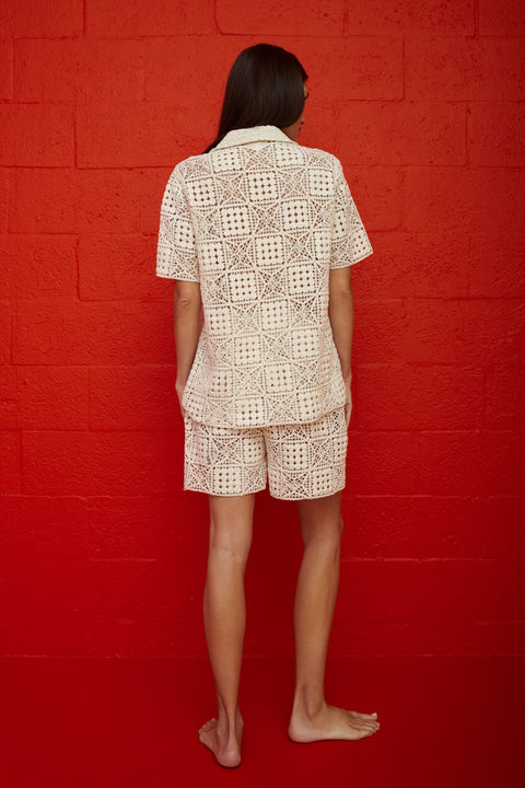 Crochet Beach Shorts