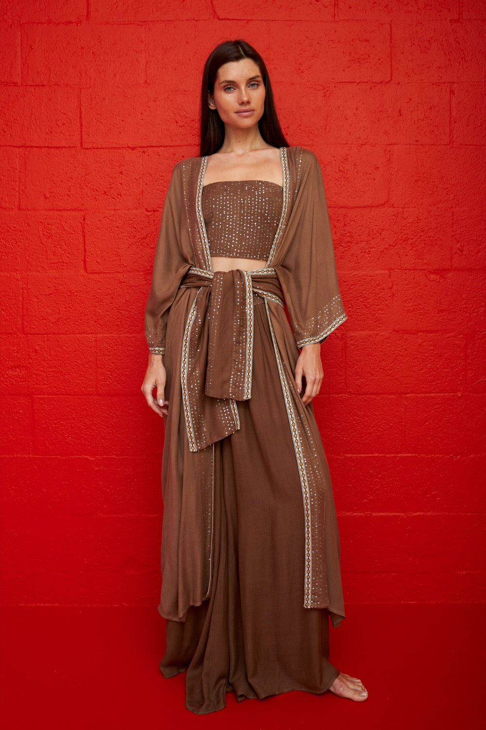 Vanessa Sequin Kimono ptusa Vanessa Sequin Kimono ptusa