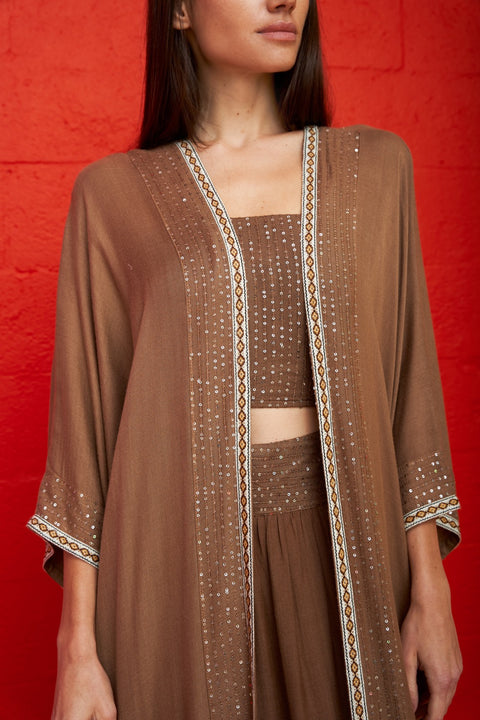 Vanessa Sequin Kimono