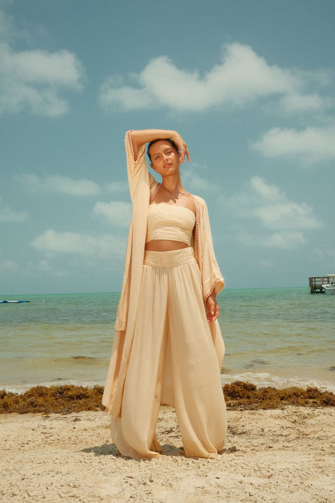 Sequin Palazzo Pants