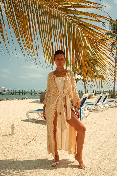 Vanessa Sequin Kimono