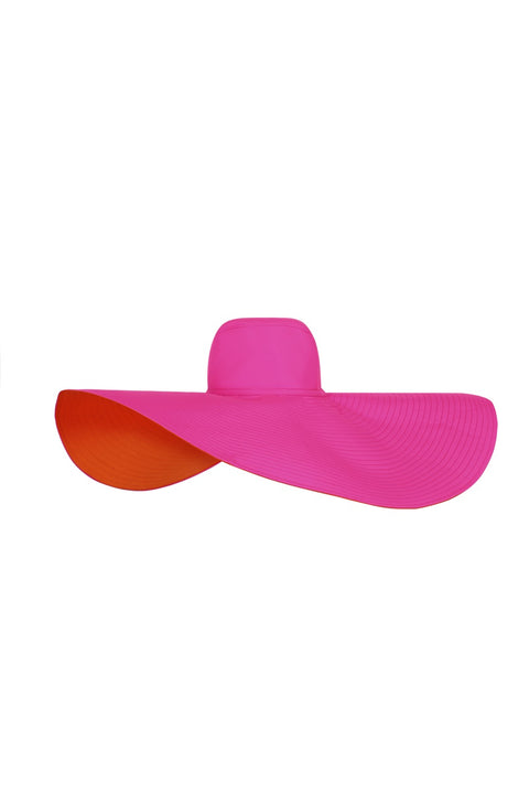 Wide Brim Reversible Hat